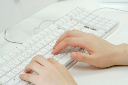 typing-hand